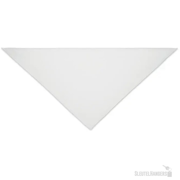 Katoenen bandana Wit
