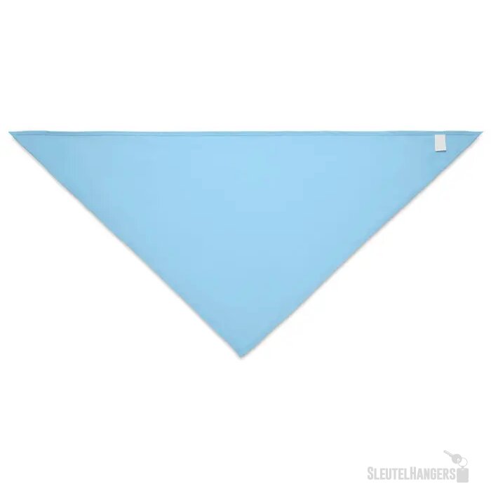 Katoenen bandana Lichtblauw