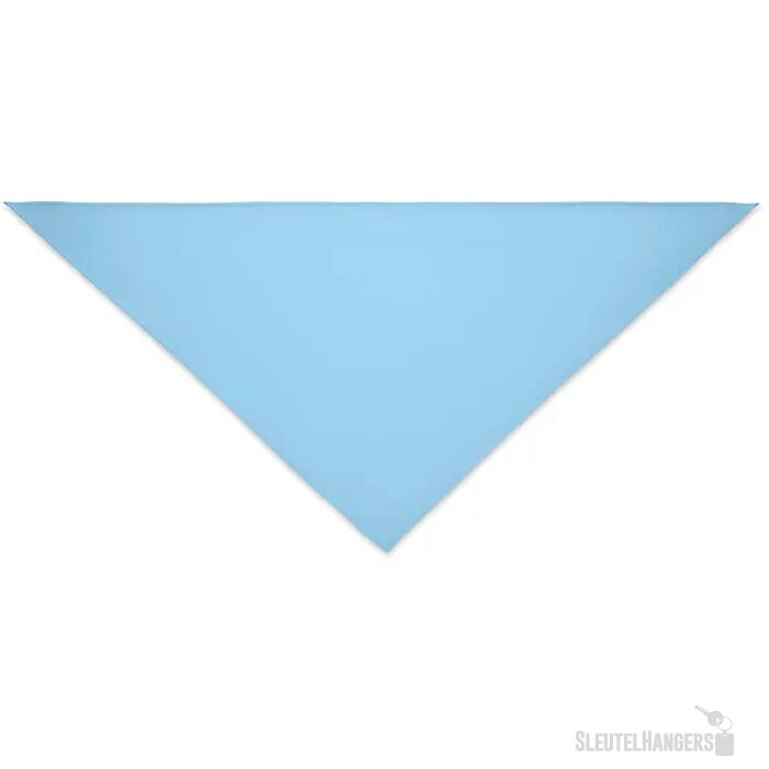 Katoenen bandana Lichtblauw