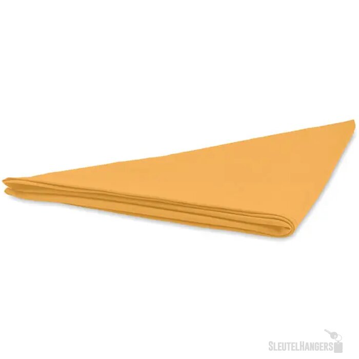 Katoenen bandana Geel