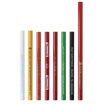 Bruynzeel timmermanspotlood Rood