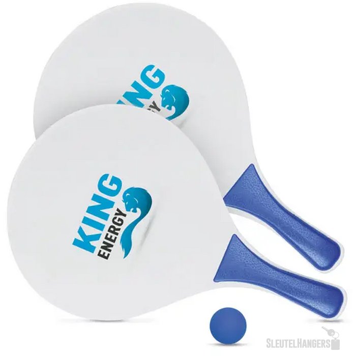 Beach tennis set Blauw
