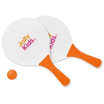 Kinder Beachball Set Oranje Kinder Beachball Set Oranje
