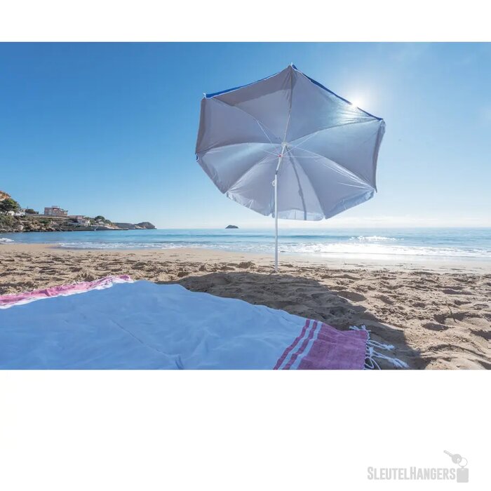 Grote parasol met kantelbare stok Blauw