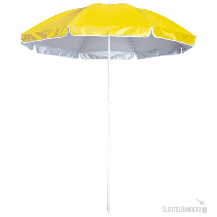 Strandparasol Met Uv-Bescherming Geel