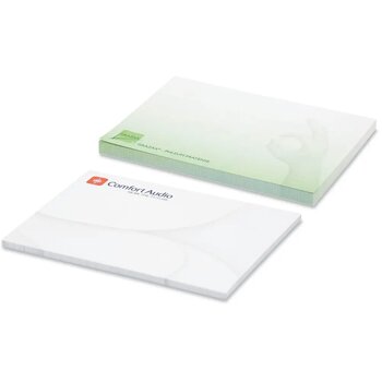 Memoblok met sticky notes Wit