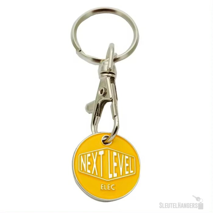 Metalen winkelwagenmuntjes