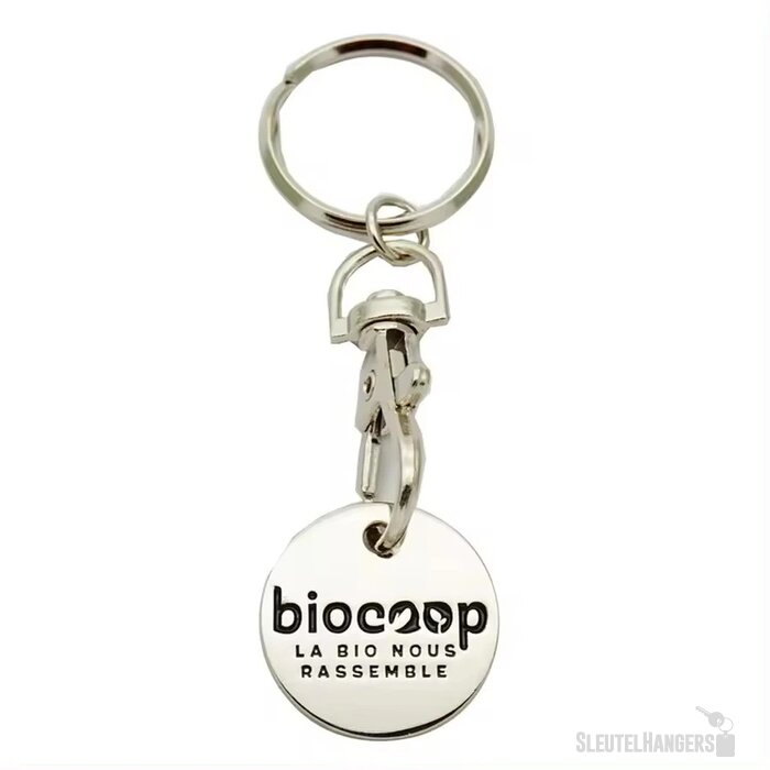 Metalen winkelwagenmuntjes