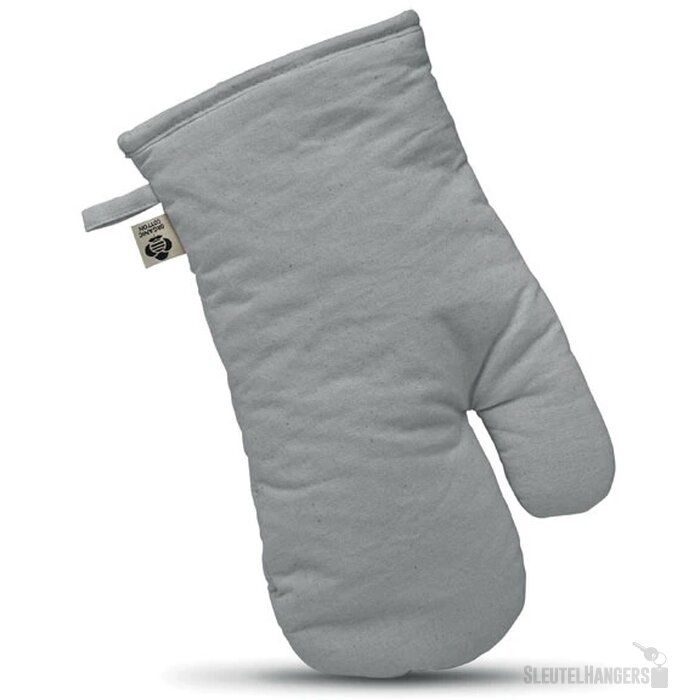 Organisch katoenen ovenwant Grijs
