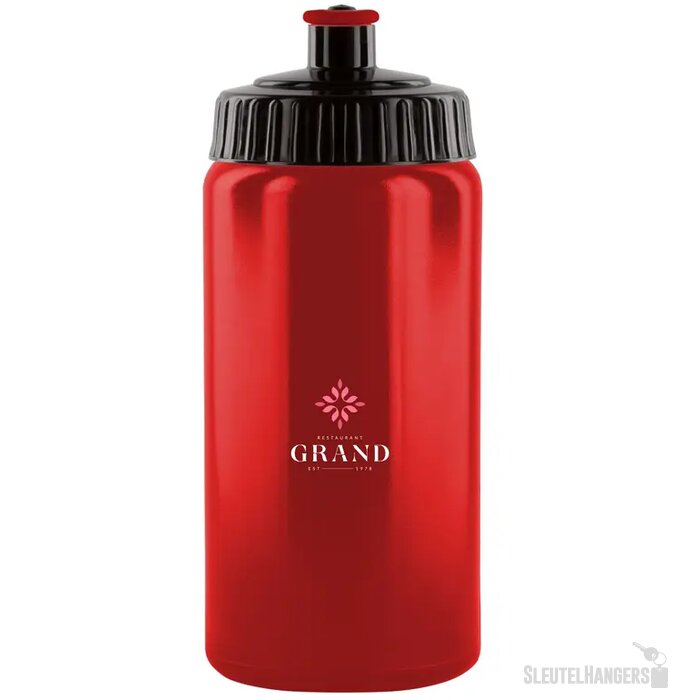 Sugarcane Bio Bidon (500 ml) Rood/Zwart