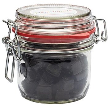 Glazen weckpotje met snoep (125 ml) Transparant Glazen weckpotje met snoep (125 ml) Transparant