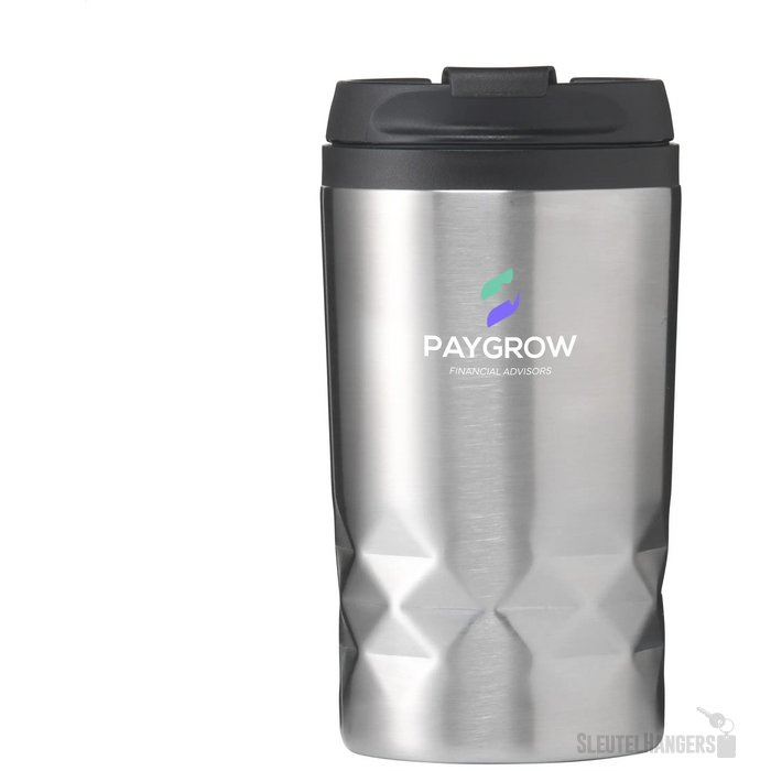 Graphic Mini Mug Rcs Recycled Steel 250 Ml Thermosbeker Zilver