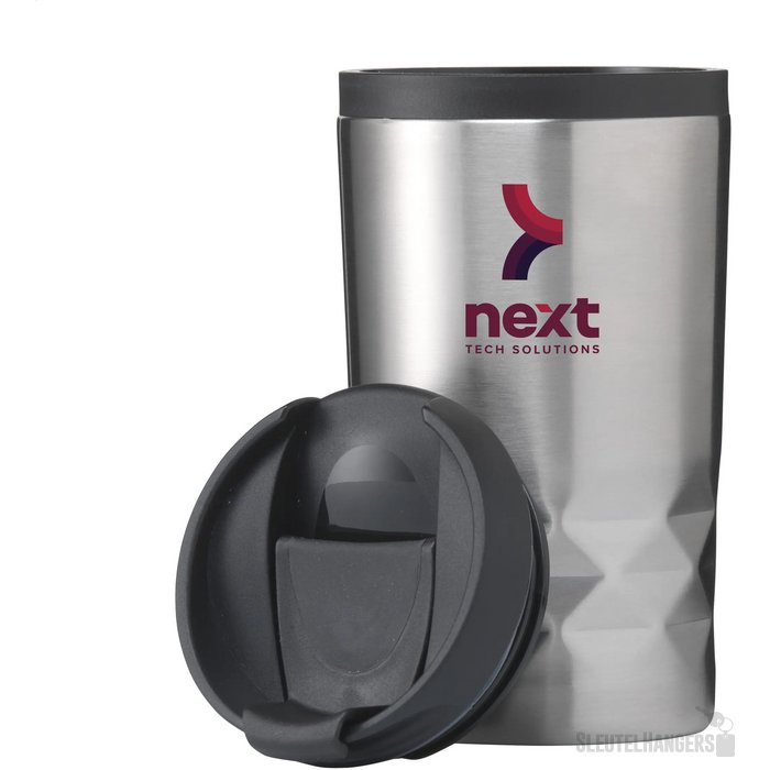 Graphic Mini Mug Rcs Recycled Steel 250 Ml Thermosbeker Zilver