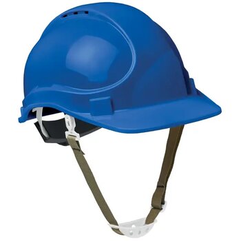 ABS bouwhelm Kobaltblauw ABS bouwhelm Kobaltblauw