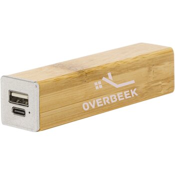 Kleine eco powerbank (2.200 mAh) Naturel Kleine eco powerbank (2.200 mAh) Naturel