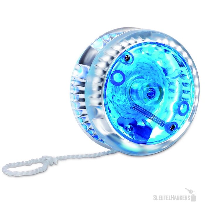 Lichtgevende jojo met LED Blauw