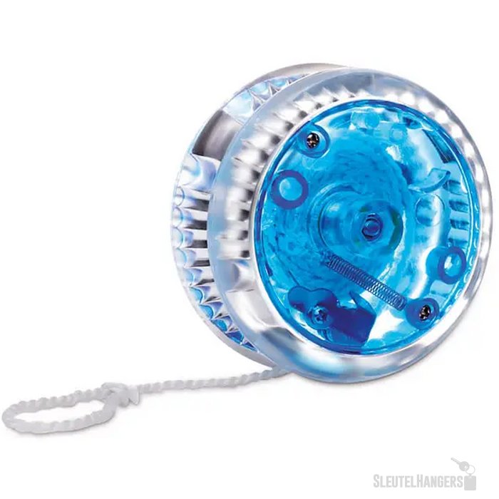 Lichtgevende jojo met LED Blauw