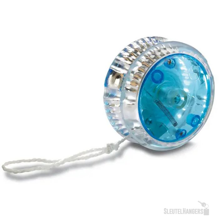 Lichtgevende jojo met LED Blauw