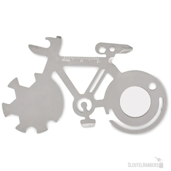 Roestvrijstalen multi-tool Bitool mat zilver