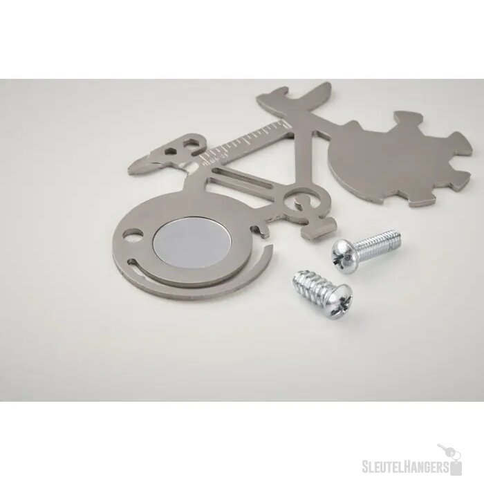 Multi-tool in fiets-vorm Zilver