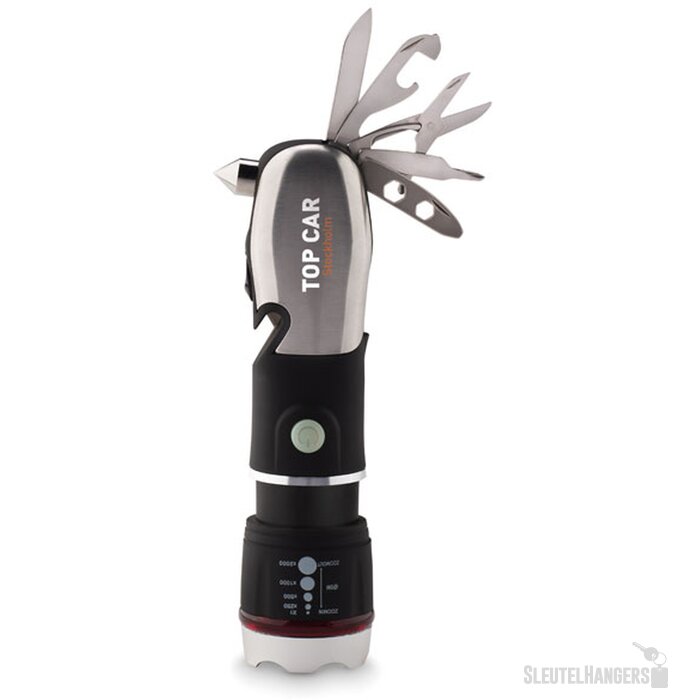 Multifunctionele zaklamp Hamlight zwart