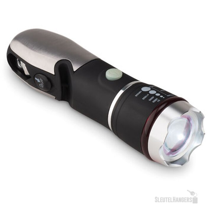 Multifunctionele zaklamp Hamlight zwart