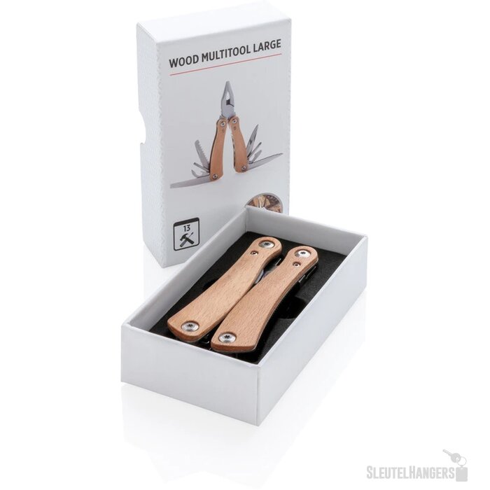 Houten multitool Bruin