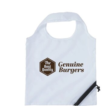 Strawberry Opvouwbare Tas Wit