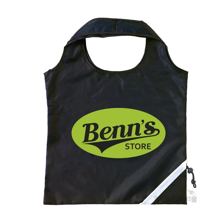 Strawberry Opvouwbare Tas Zwart