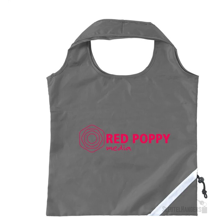 Strawberry Opvouwbare Tas Donkergrijs