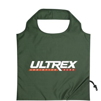 Strawberry Rpet Opvouwbare Tas Groen