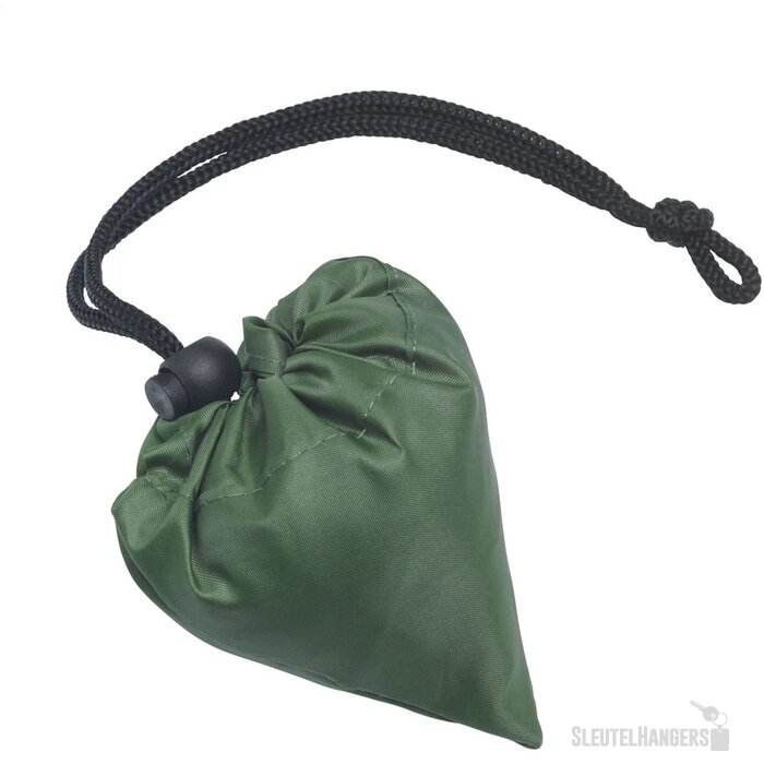 Strawberry Rpet Opvouwbare Tas Groen