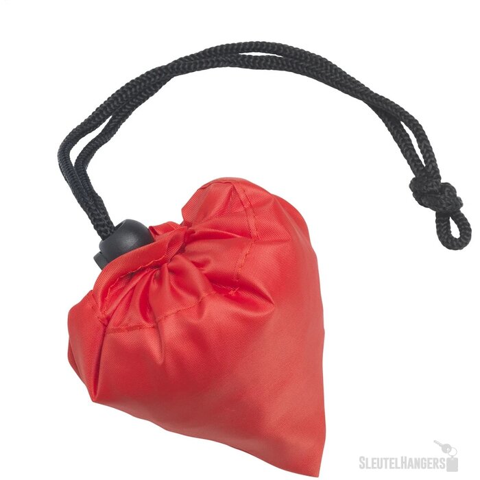 Strawberry Rpet Opvouwbare Tas Rood