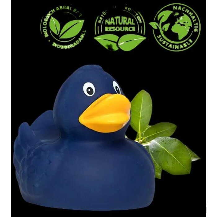 Eco badeend blauw