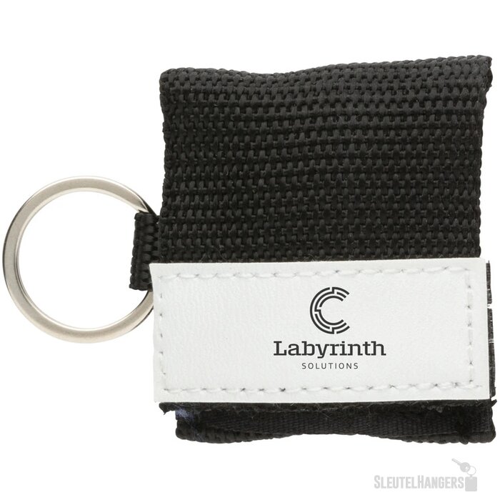 Eerste hulp beademingsmasker Zwart