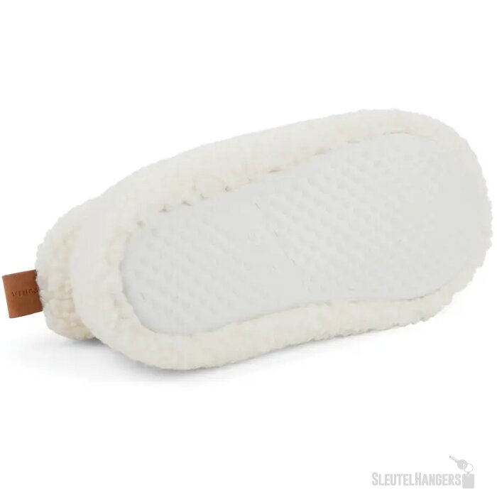 VINGA Santos RCS RPET pantoffels gebroken wit