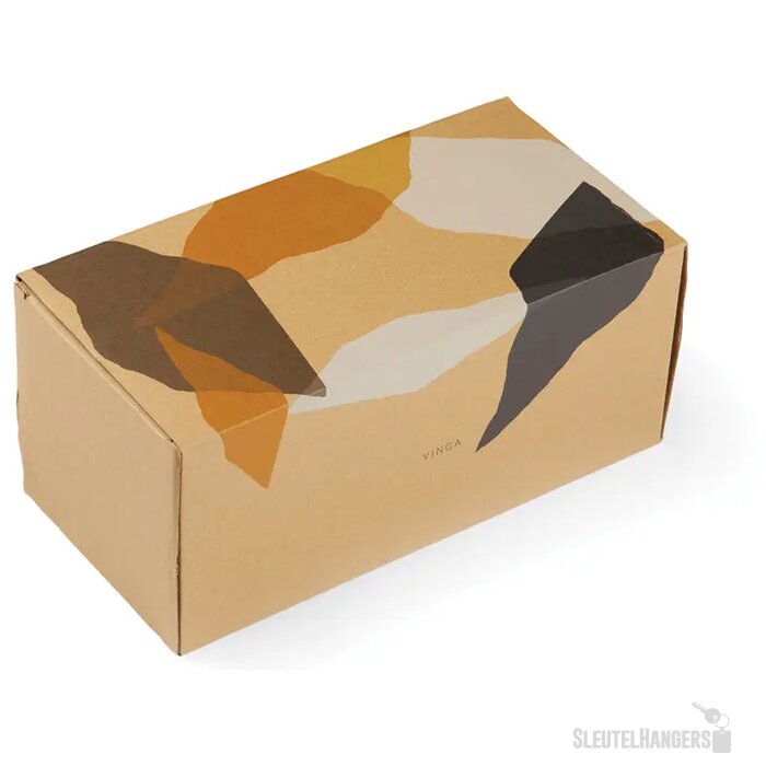 VINGA Santos RCS RPET pantoffels gebroken wit