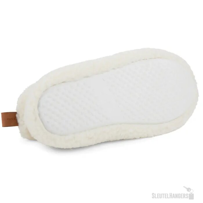 VINGA Santos RCS RPET pantoffels gebroken wit