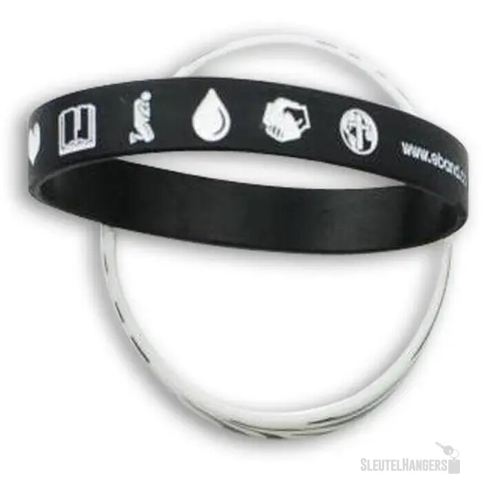 Siliconen armbandjes met relief
