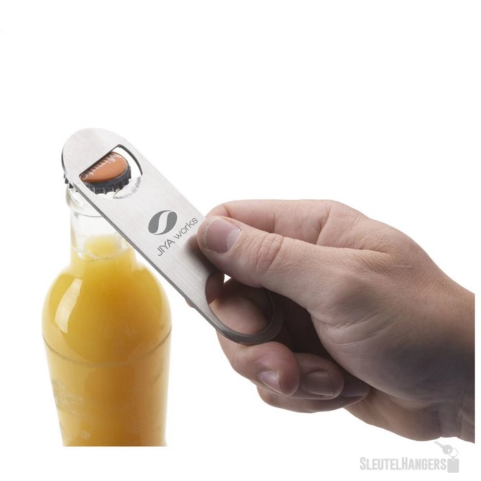 Crowntop metalen flesopener Zilver