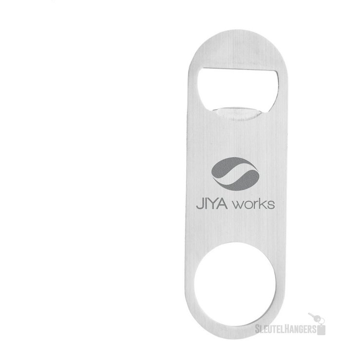 Crowntop metalen flesopener Zilver