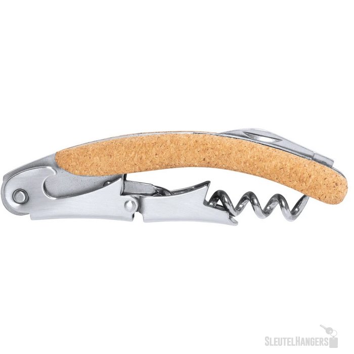 Kelnermes met kurk handvat Naturel