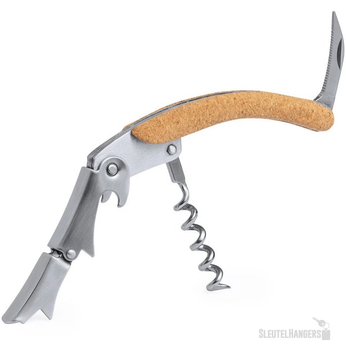 Kelnermes met kurk handvat Naturel