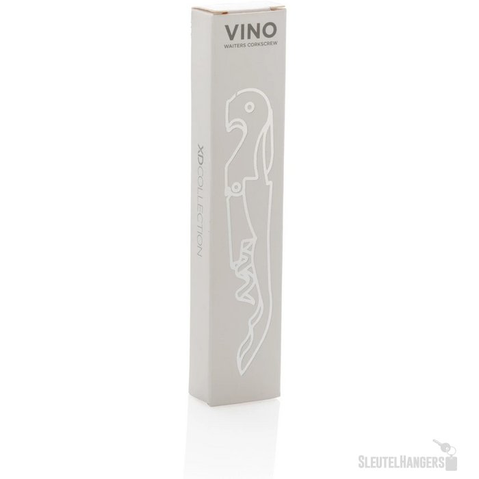 Vino sommelier kurkentrekker Zwart