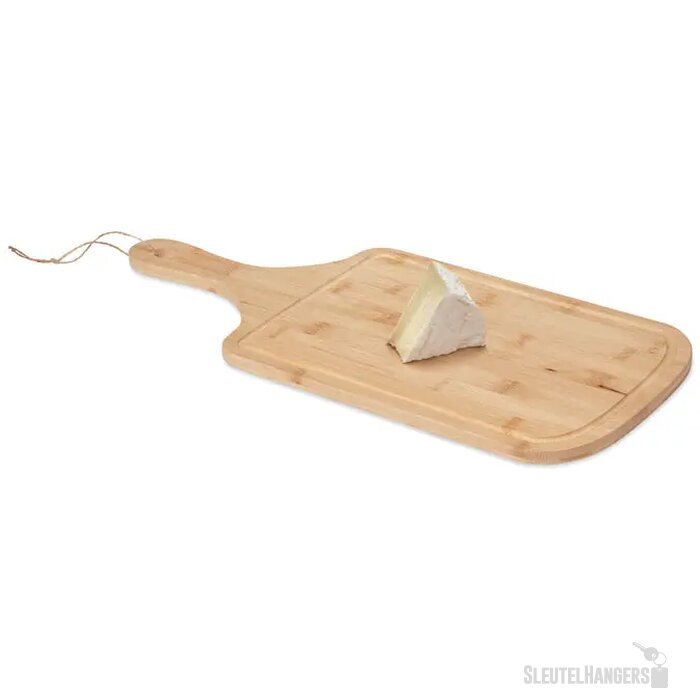 Serveerplank met groef Bruin
