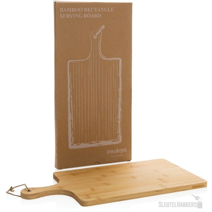 Grote serveerplank Ukiyo Bruin