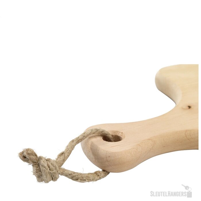 Duurzame Snijplank Met Handvat Zwart/Bruin