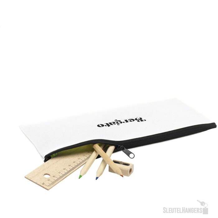 Platte Etui Wit