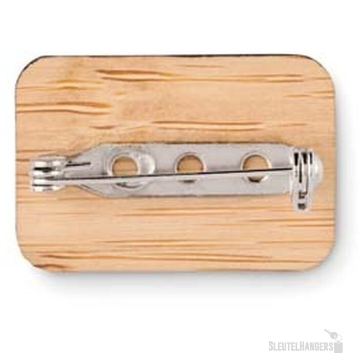 Bamboe pin in eigen vorm