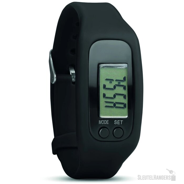 Pedometer armband Bratara zwart